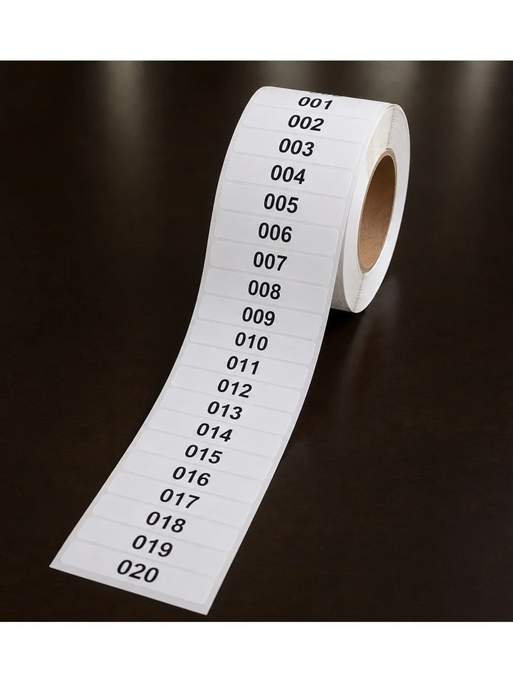 50 Custom printed numbered 3